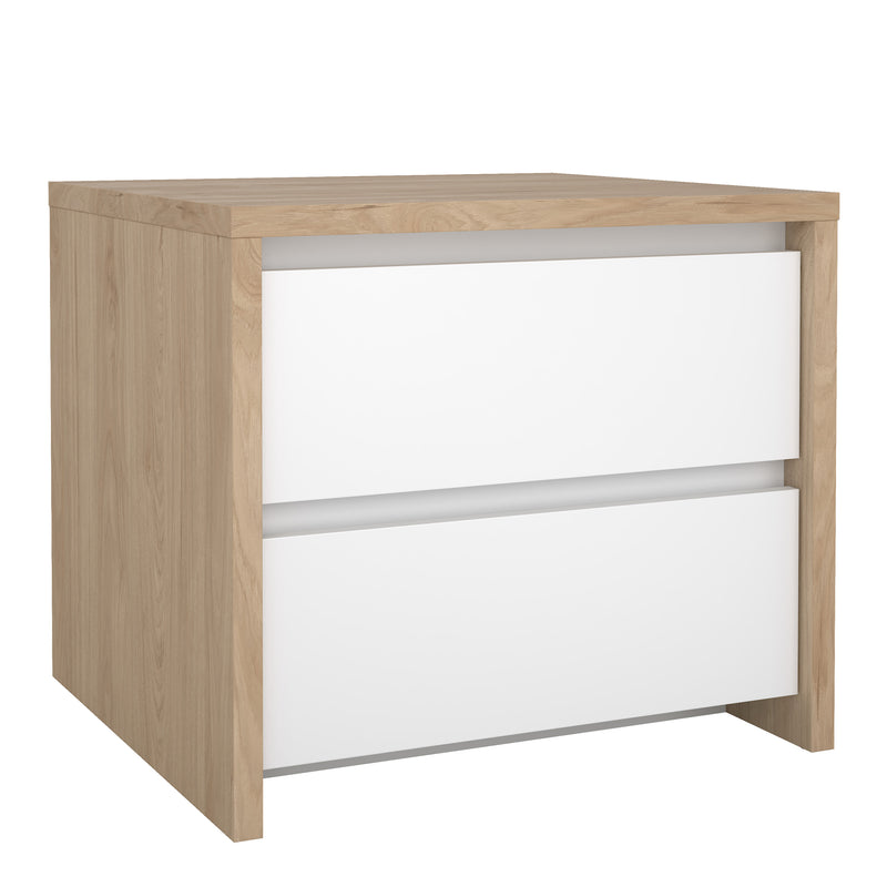 Next Nightstand 2 drawers Jackson – Hickory Oak – image 1