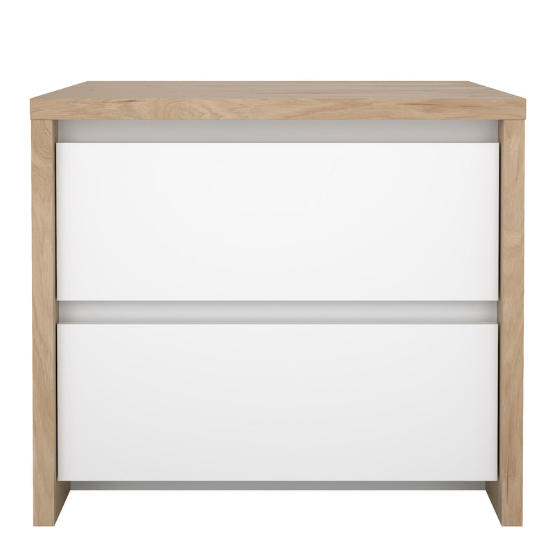 Next Nightstand 2 drawers Jackson – Hickory Oak – image 2