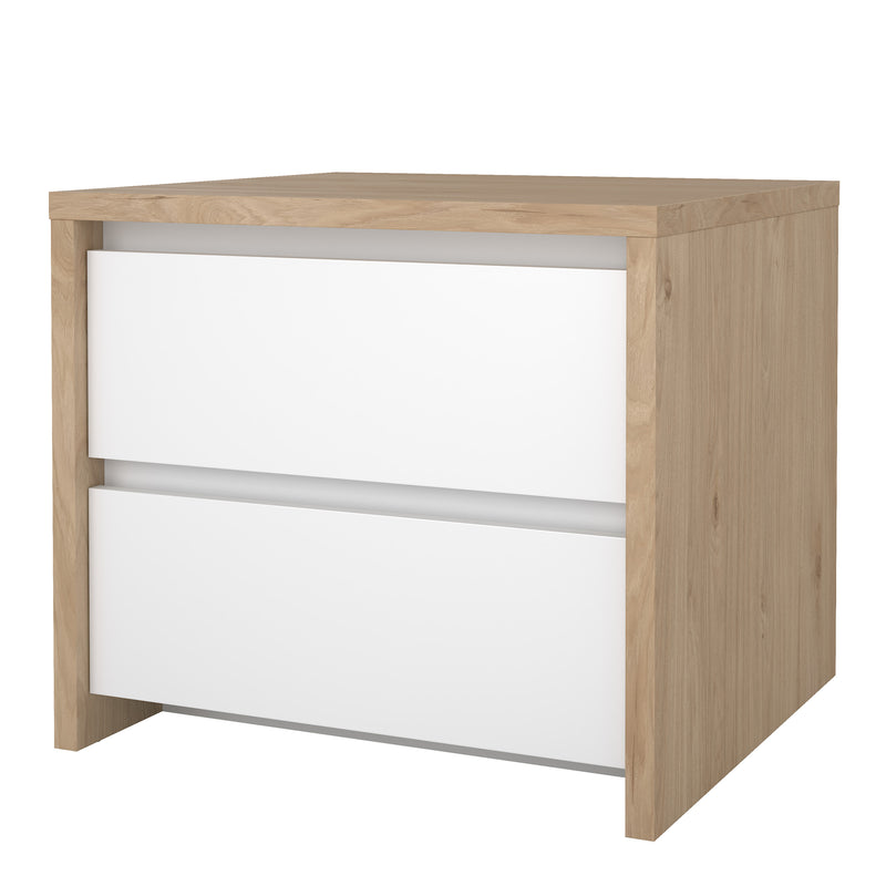 Next Nightstand 2 drawers Jackson – Hickory Oak – image 3