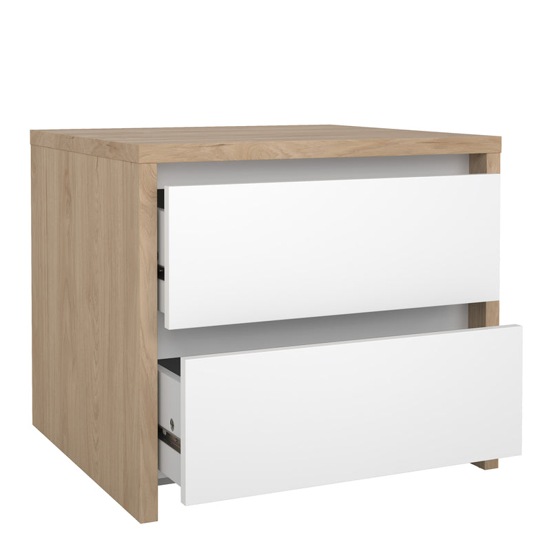 Next Nightstand 2 drawers Jackson – Hickory Oak – image 5