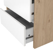 Next Nightstand 2 drawers Jackson – Hickory Oak – image 9