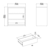 Next Chest 3 drawers Jackson – White – image 10