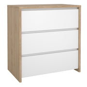 Next Chest 3 drawers Jackson – Hickory Oak – image 1