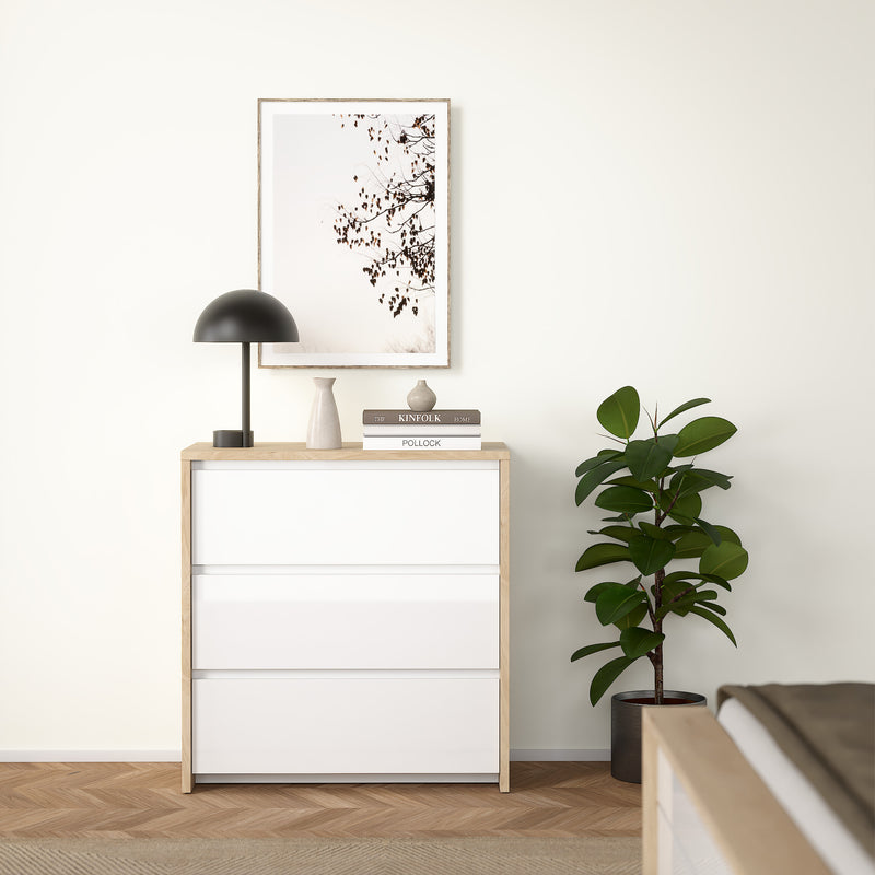Next Chest 3 drawers Jackson – Hickory Oak – image 7