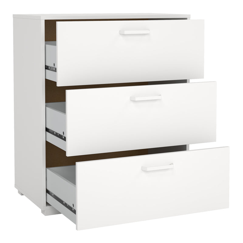 Sofia Chest 3 drawers Jackson – White – image 5