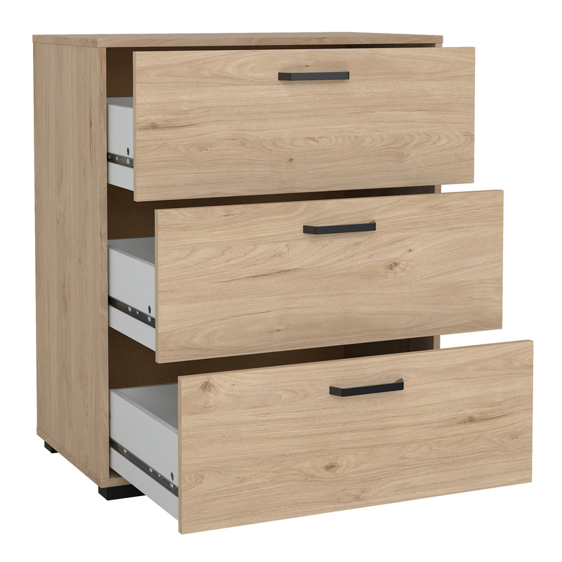 Sofia Chest 3 drawers Jackson – Hickory Oak – image 5