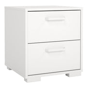 Sofia Nightstand 2 drawers Jackson – White – image 1