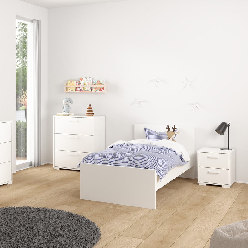 Sofia Nightstand 2 drawers Jackson – White – image 7
