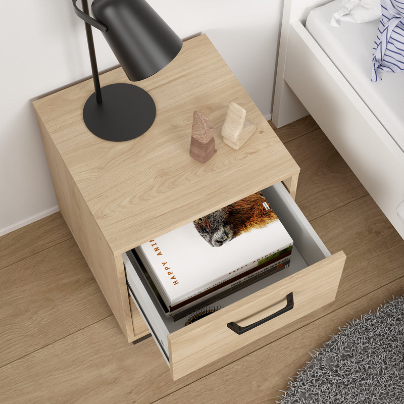 Sofia Nightstand 2 drawers Jackson – Hickory Oak – image 11