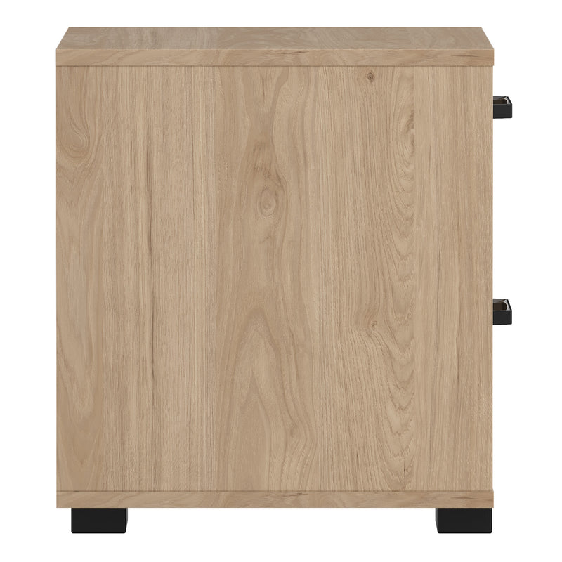 Sofia Nightstand 2 drawers Jackson – Hickory Oak – image 4