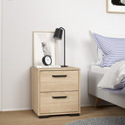 Sofia Nightstand 2 drawers Jackson – Hickory Oak – image 8