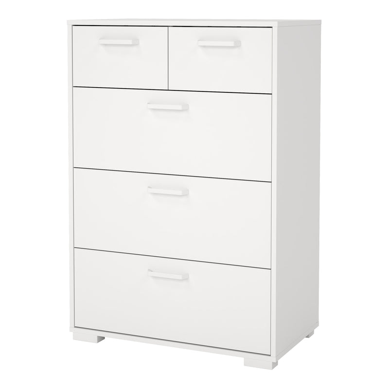Sofia Chest 3 + 2 drawers Jackson – White – image 3