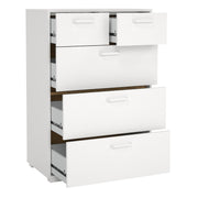 Sofia Chest 3 + 2 drawers Jackson – White – image 5