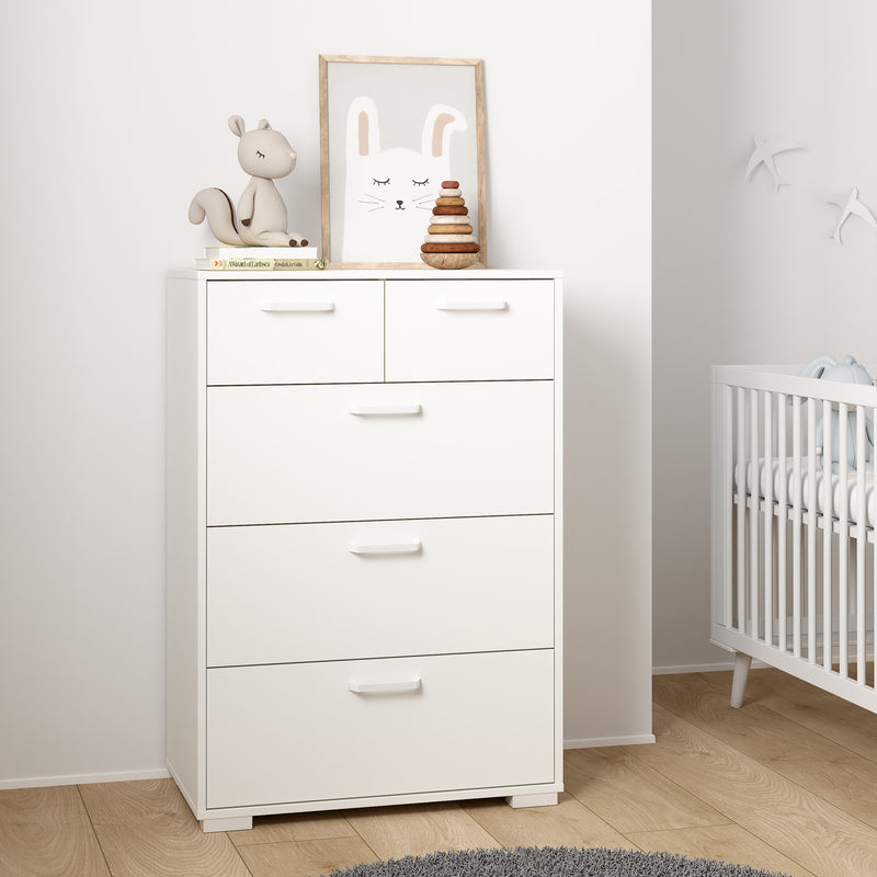 Sofia Chest 3 + 2 drawers Jackson – White – image 9