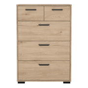Sofia Chest 3 + 2 drawers Jackson – Hickory Oak – image 2