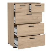 Sofia Chest 3 + 2 drawers Jackson – Hickory Oak – image 5