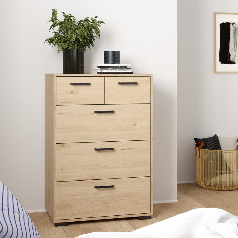 Sofia Chest 3 + 2 drawers Jackson – Hickory Oak – image 8