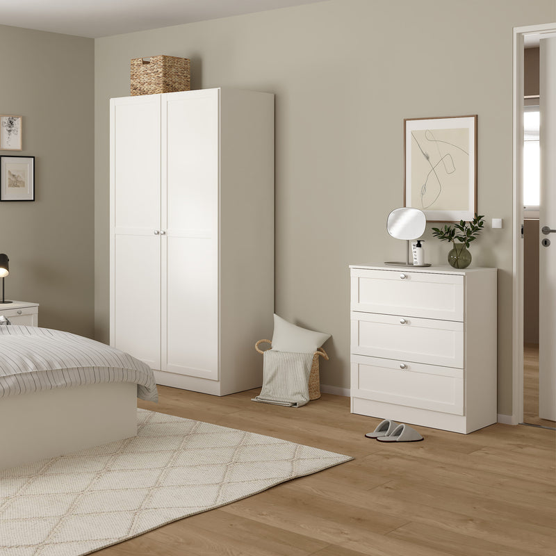 Brande Chest with 3 Frame Drawers in White – image 6