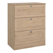 Brande Chest with 3 Frame Drawers in Jackson Hickory – image 1