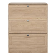 Brande Chest with 3 Frame Drawers in Jackson Hickory – image 2