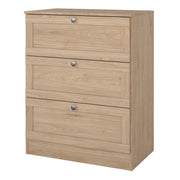 Brande Chest with 3 Frame Drawers in Jackson Hickory – image 3