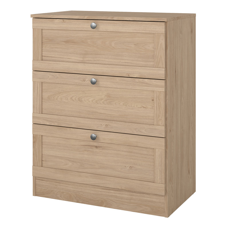 Brande Chest with 3 Frame Drawers in Jackson Hickory – image 3