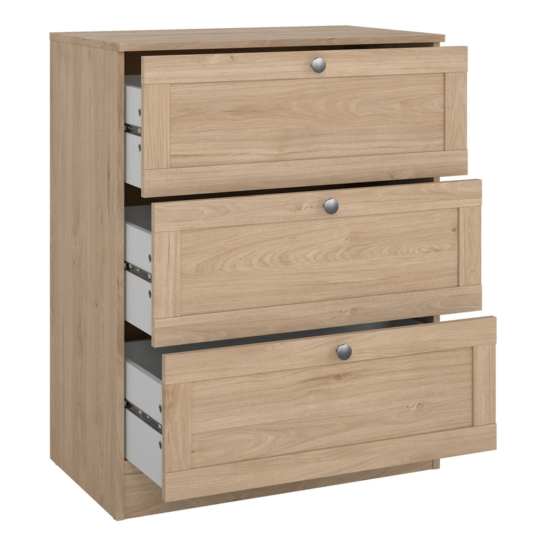 Brande Chest with 3 Frame Drawers in Jackson Hickory – image 5