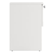 Brande Nightstand with1 Frame Drawer in White – image 4