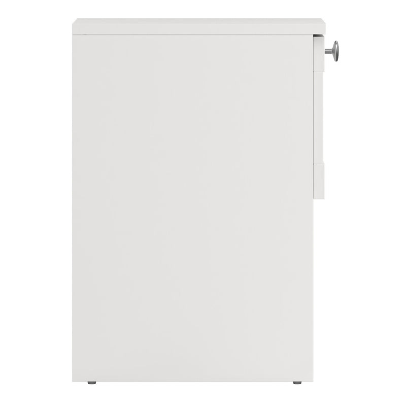 Brande Nightstand with1 Frame Drawer in White – image 4