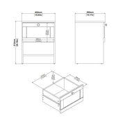 Brande Nightstand with1 Frame Drawer in Jackson Hickory – image 10