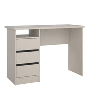 Function Plus Desk 3 Drawers in Cashmere – image 1