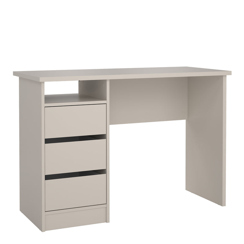 Function Plus Desk 3 Drawers in Cashmere – image 1