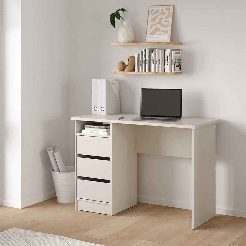 Function Plus Desk 3 Drawers in Cashmere – image 5