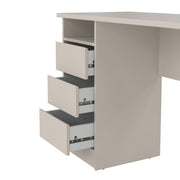 Function Plus Desk 3 Drawers in Cashmere – image 7