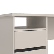 Function Plus Desk 3 Drawers in Cashmere – image 8