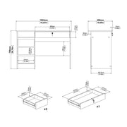Function Plus Desk in Cashmere – image 11