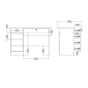 Function Plus Desk in Cashmere – image 12