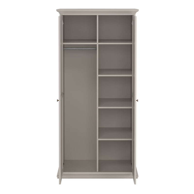 Paris Wardrobe with 2 Doors in Cashmere – image 6