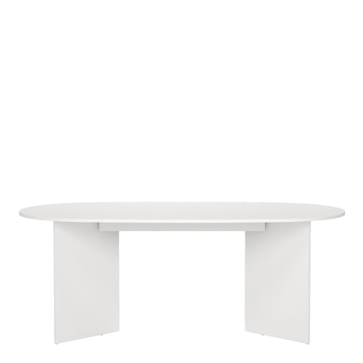 Family Dining table 100x200cm in White – image 2