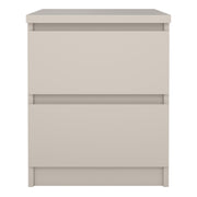 Naia Bedside 2 Drawers in Cashmere – image 2