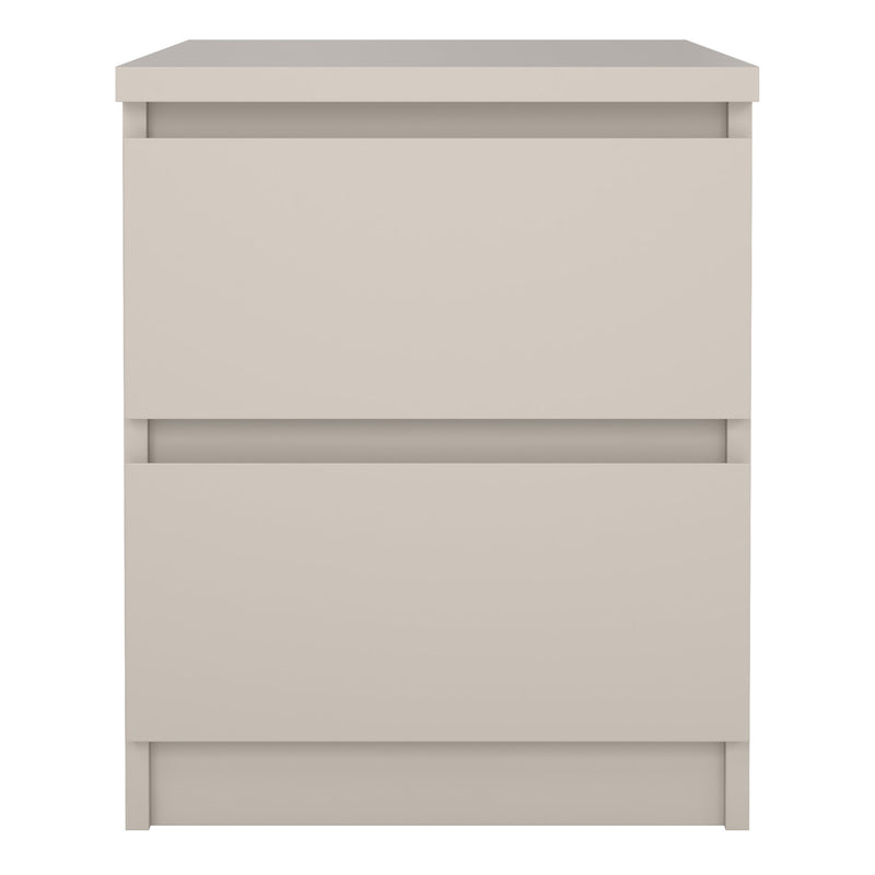 Naia Bedside 2 Drawers in Cashmere – image 2