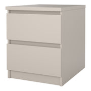 Naia Bedside 2 Drawers in Cashmere – image 3