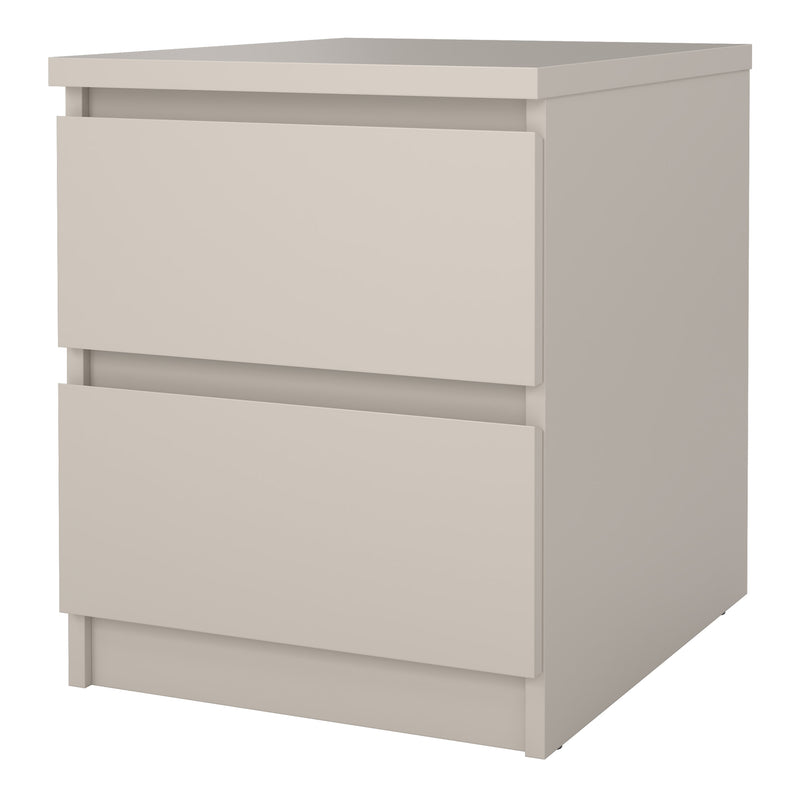 Naia Bedside 2 Drawers in Cashmere – image 3