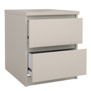 Naia Bedside 2 Drawers in Cashmere – image 5