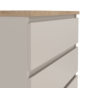 Naia Chest of 5 Drawers – Cashmere – image 6