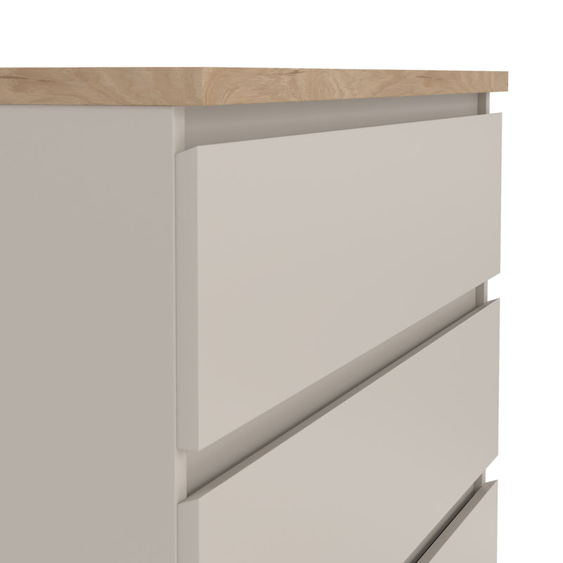 Naia Chest of 5 Drawers – Cashmere – image 6