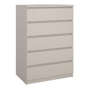 Naia Chest of 5 Drawers in Cashmere – image 1