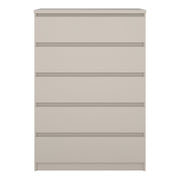 Naia Chest of 5 Drawers in Cashmere – image 2