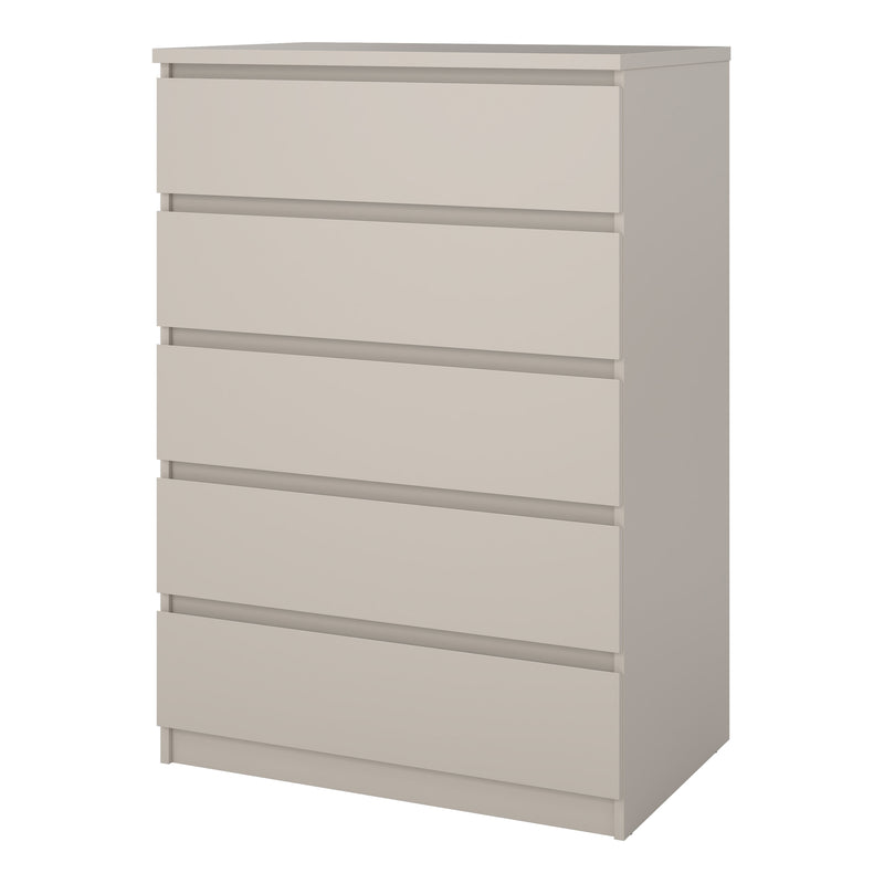 Naia Chest of 5 Drawers in Cashmere – image 3