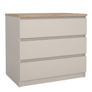 Naia Chest of 3 Drawers – Cashmere – image 1